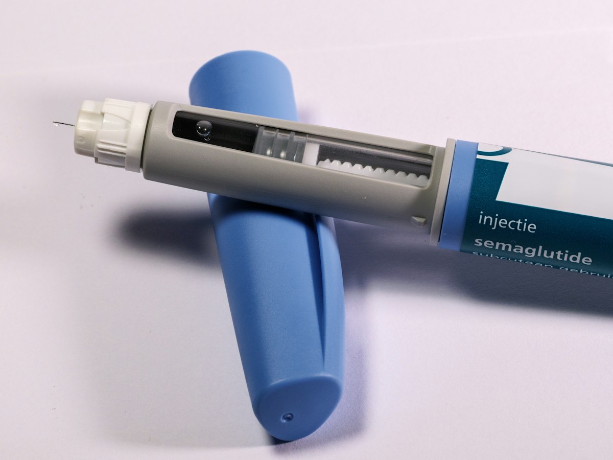 A GLP-1 (semaglutide) injection pen